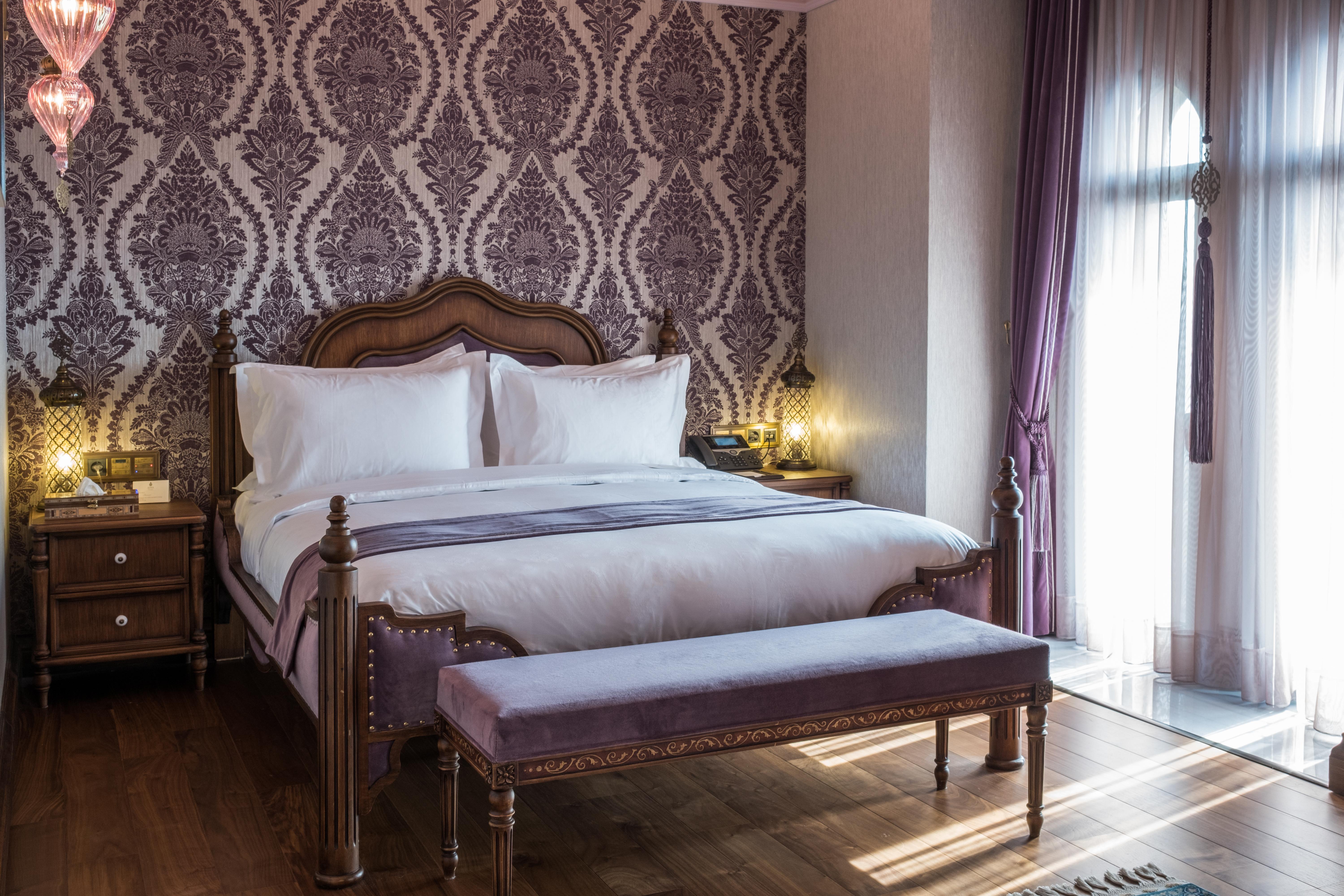 Ajwa Sultanahmet - Preferred Hotels Lvx Collection اسطنبول المظهر الخارجي الصورة A bedroom at the hotel