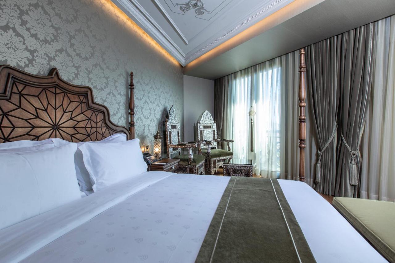 Ajwa Sultanahmet - Preferred Hotels Lvx Collection اسطنبول المظهر الخارجي الصورة A bedroom at the Taj Mahal Palace