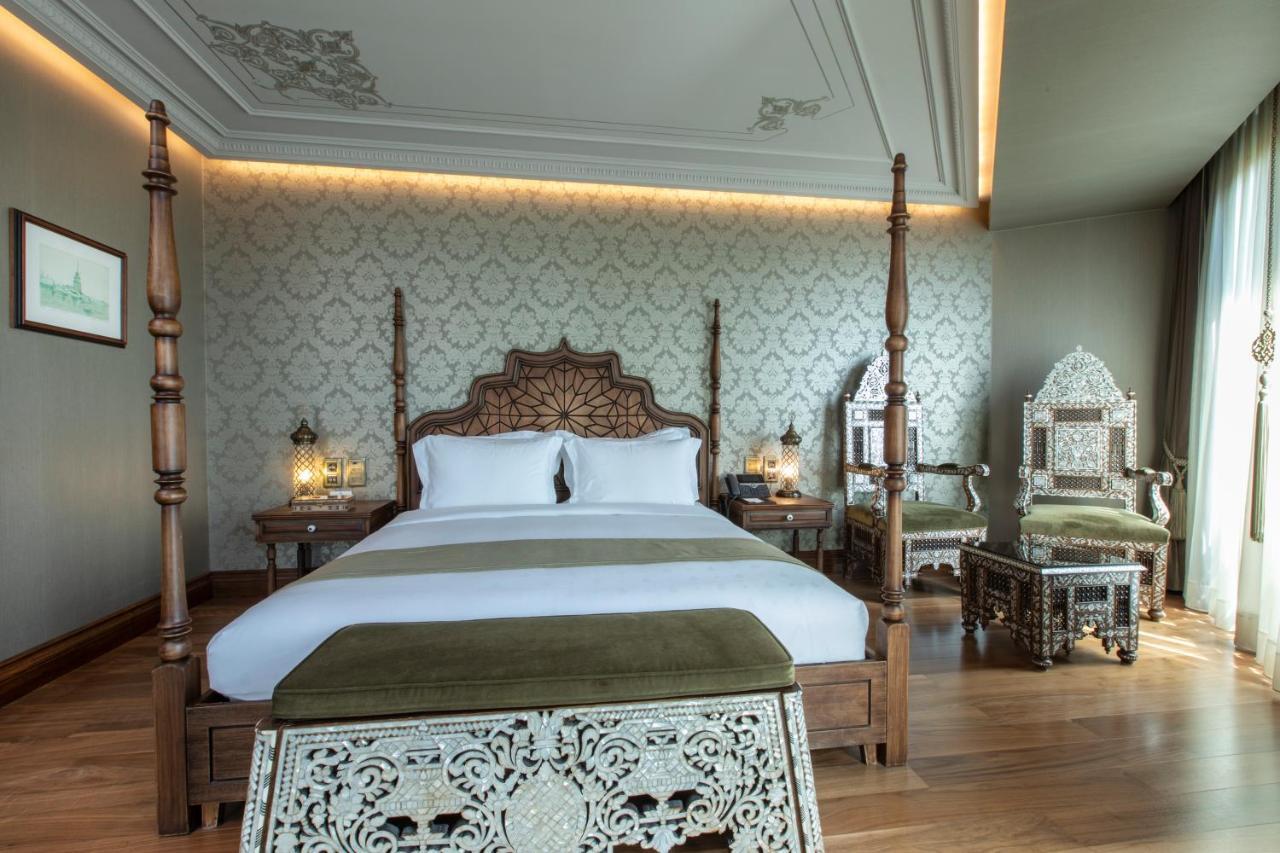 Ajwa Sultanahmet - Preferred Hotels Lvx Collection اسطنبول المظهر الخارجي الصورة A bedroom at the Taj Mahal Palace