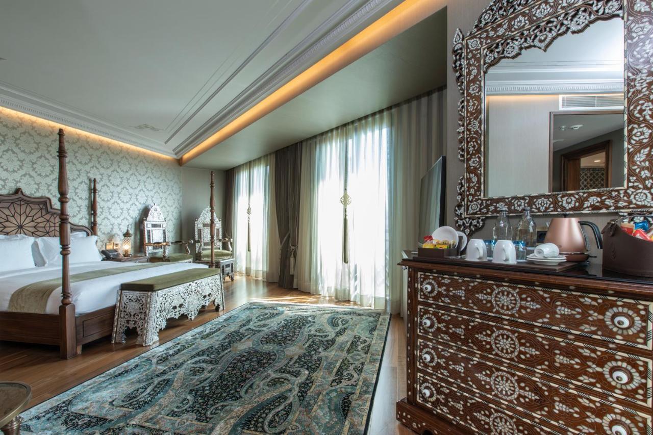 Ajwa Sultanahmet - Preferred Hotels Lvx Collection اسطنبول المظهر الخارجي الصورة A bedroom at the Taj Mahal Palace